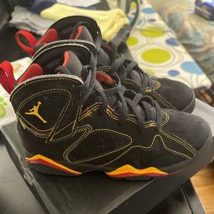 Used like new Jordan 7s size 1